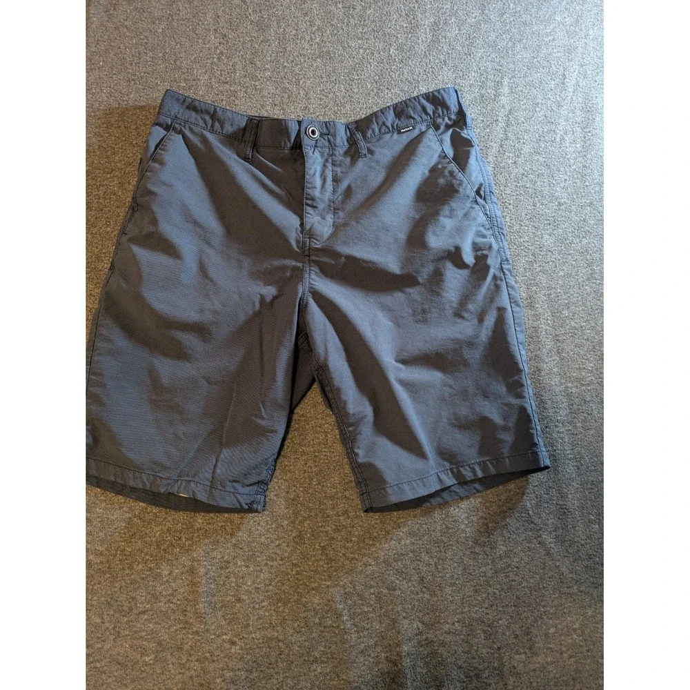 Hurley Shorts Men's Dri-FIT Golf Chino  Belt Loops Pockets Obsidian Blue Size 33